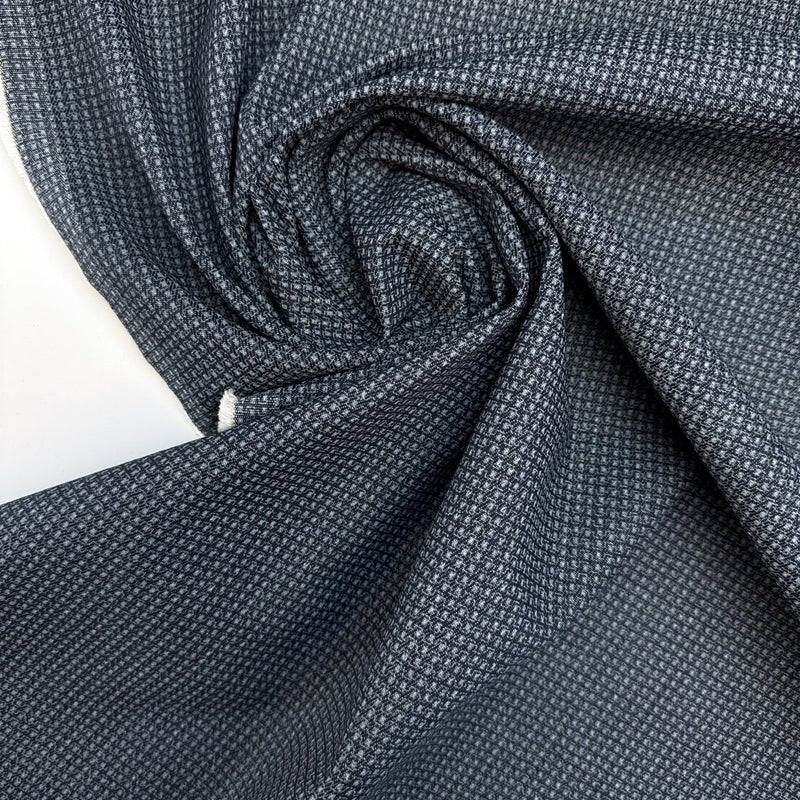 Cotton Denim Blue Shade Stretch Twill