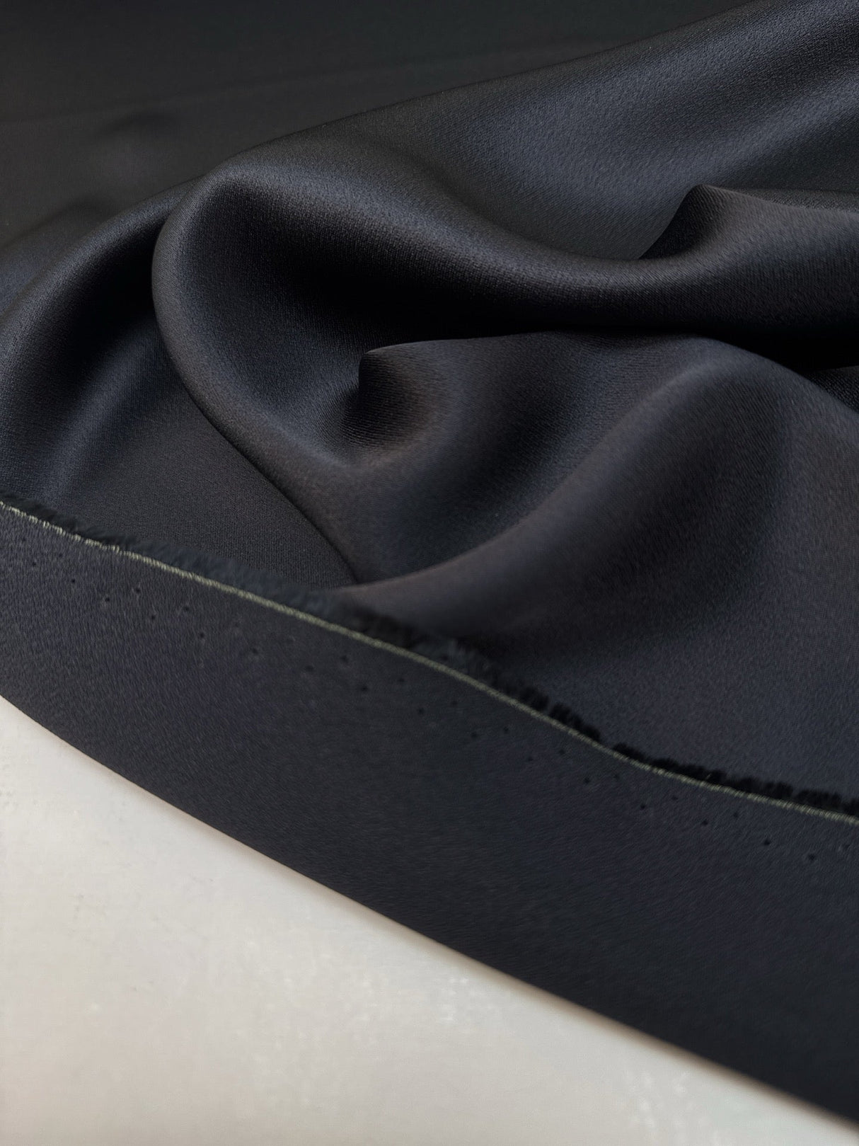 Viscose Satin Blue Dress Fabric