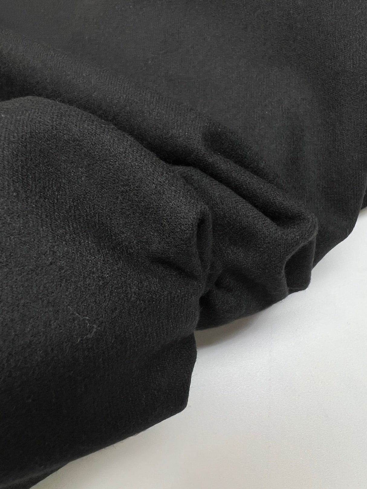 Polyester Viscose Twill Fabric Black
