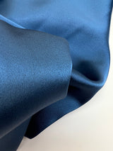 Blue Twill Stretch Fabric
