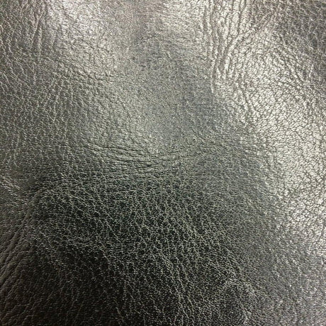 Amarillo Grain Shiny PVC Leather Vinyl Fabric - Glossy Grain, 54" Width (1 Yard)