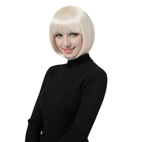 Bob Costume Wig with Bangs