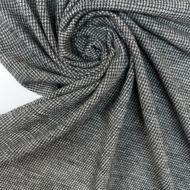 Houndstooth Jacquard Knit
