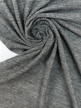Houndstooth Jacquard Knit