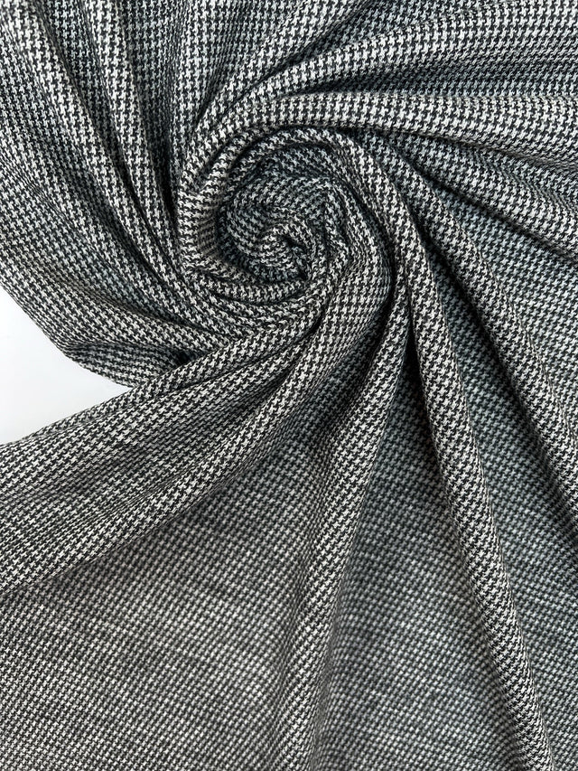 Houndstooth Jacquard Knit