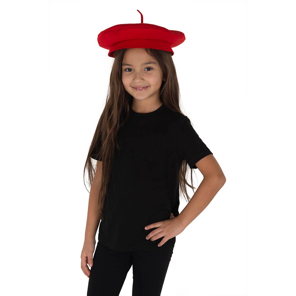 Black Beret Hat
