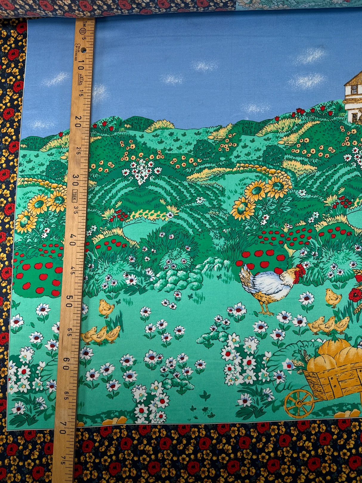 Polyester Sateen Multicolour Panel Print