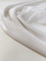 Polyamide Crepe Fabric White
