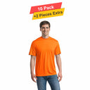 S/S Crew Neck - 10 pack - 100% polyester