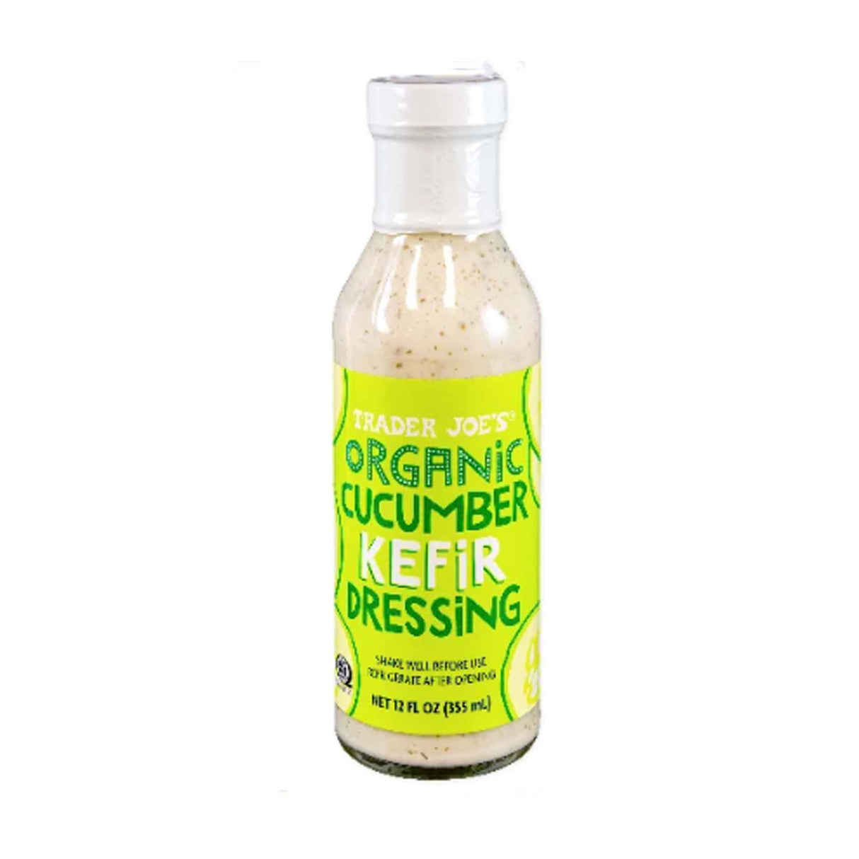 Organic Cucumber Kefir Dressing – Light, Tangy & Refreshing Yogurt-Style Dressing