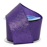 Malibu Sands Wired Ribbon 2 1/2 '' X 10 yd Purple Color 1 / ROLL