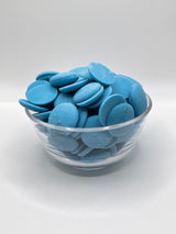 Merckens Light Blue Chocolate Candy Melts – 2.5lb