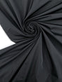 Black Polyamide Plain Weave Jacket Fabric