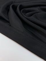 Viscose Lining Twill Black Stretch