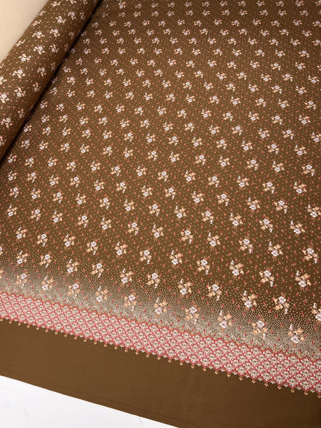 Acrylic Twill Floral Multicolour