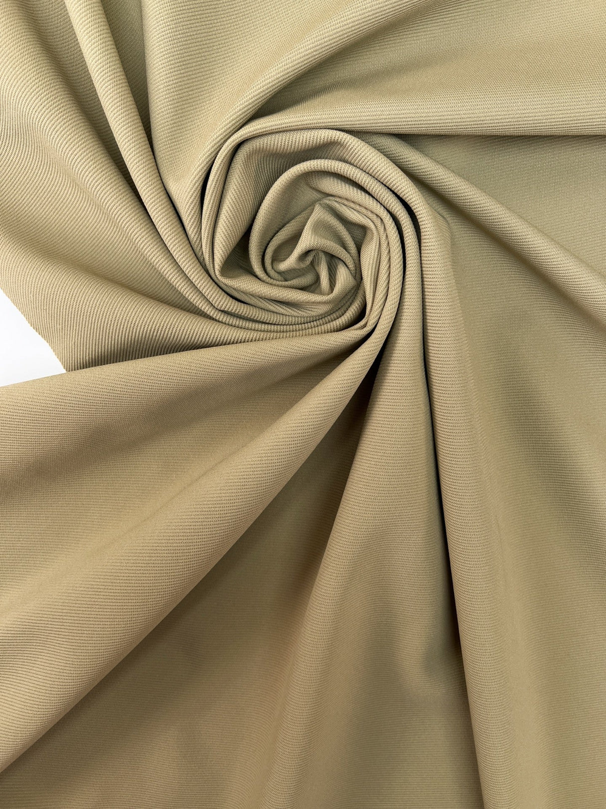 Beige Polyamide Elastane Knitted Fabric