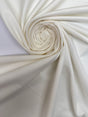 Cotton Elastane Velour White