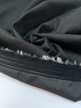 Cotton Wool Twill Gray Black