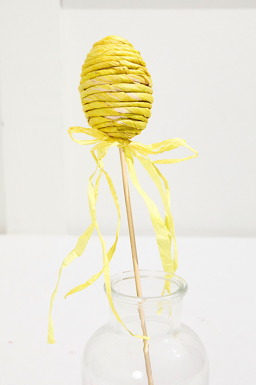 16" Colorful Egg Spray – Vibrant Spring Easter Decorative Stem