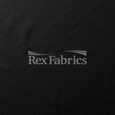 Easy Mesh Polyester Mesh Fabric - White And Black, Solid, 57/58" Width, 120 GSM (1 Yard)