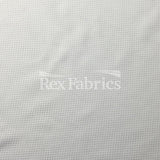 Easy Mesh Polyester Mesh Fabric - White And Black, Solid, 57/58" Width, 120 GSM (1 Yard)