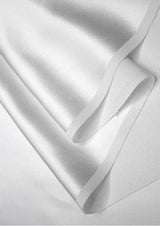 White Stretch Crepe Back Satin