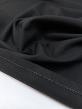 Wool Suit Fabric Black