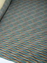 Wool Blend Striped Fabric