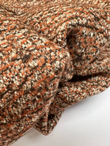 Brown Wool Suit Fabric