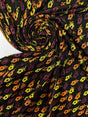 Floral Multicolour Jacquard Knitted Fabric