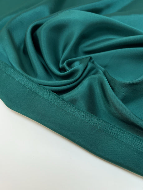 Stretch Viscose Twill Lining Green Shades