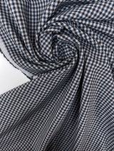 Polyester Blend Bonded Checked Knit
