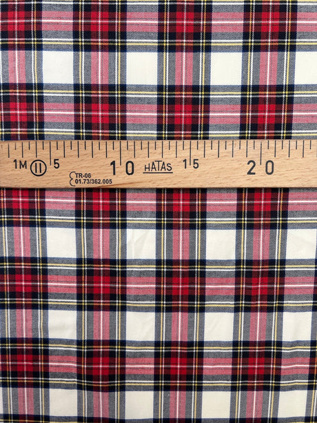 Cotton Tweed Checked Multicolour