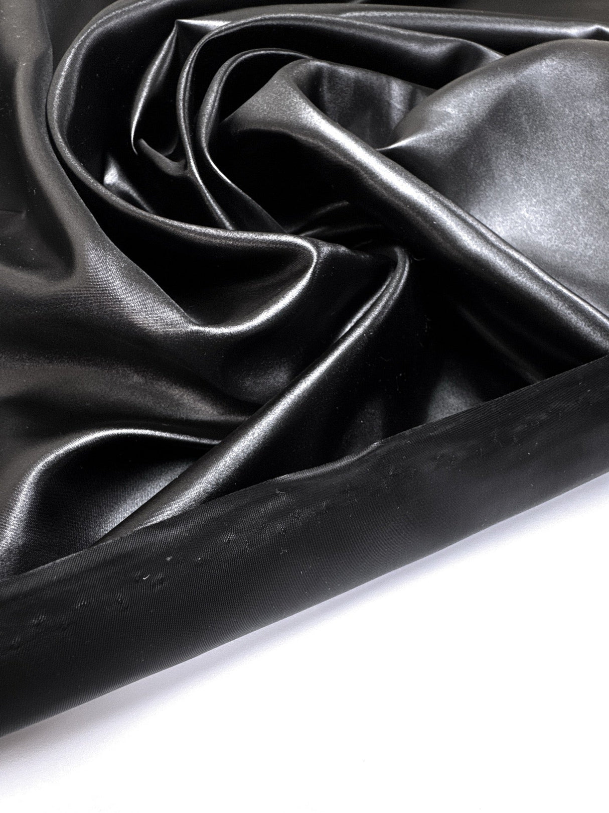 Polyamide Sateen Black