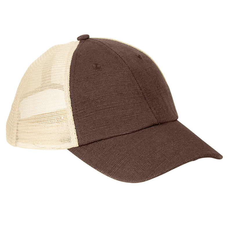 Washed Hemp Blend Trucker Hat