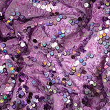 Stretch Mesh Sequin Fabric