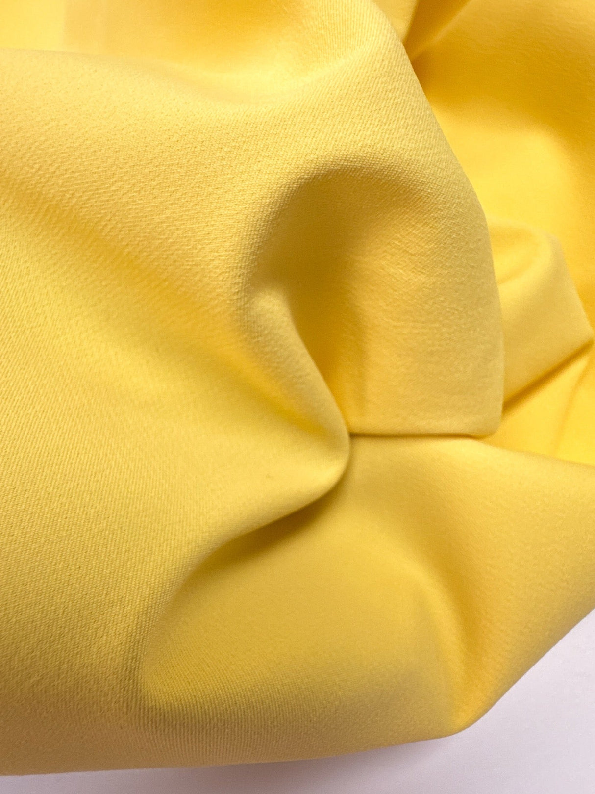 Polyamide Elastane Combined Weave Yellow Stretch Fabric