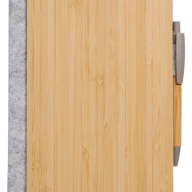 Grove Refillable Bamboo Notebook & Pen