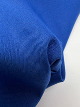 Blue Wool Blend Fabric