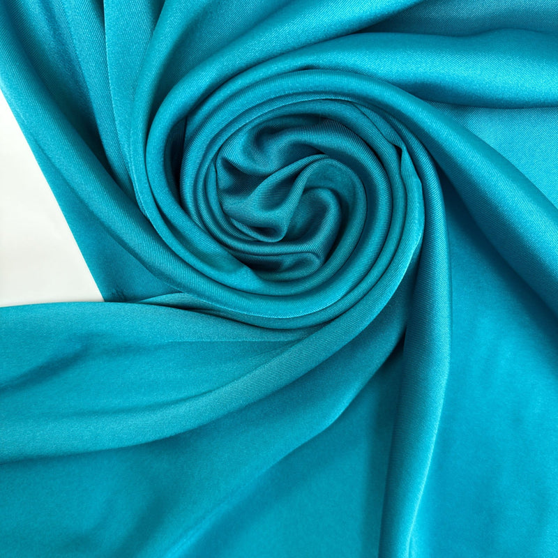 Polyester Sateen Lining Blue