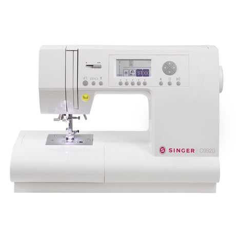 SINGER C9920 Sewing Machine - Computerized Sewing Machine, 1,163 Stitch Applications, 5 Fonts (1 Unit)