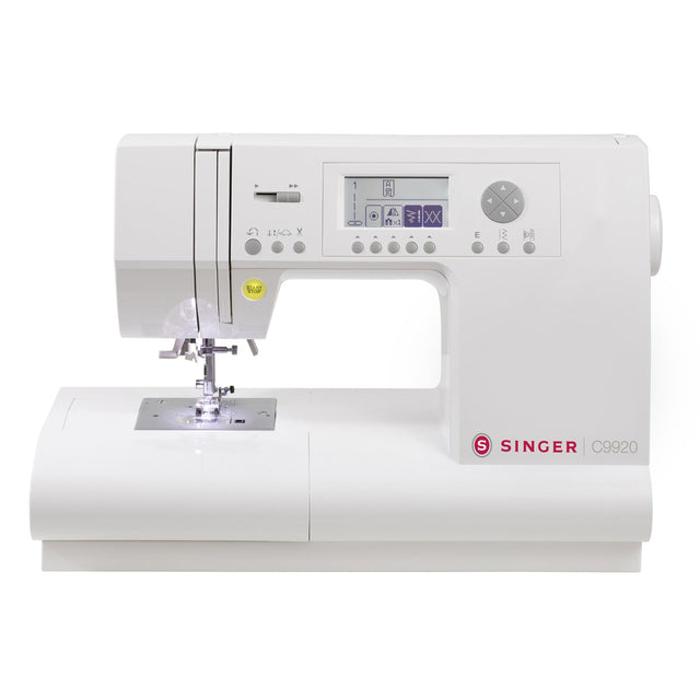 Singer C9920 Computerized Sewing Machine - Multi Stitch, Five Fonts, 1,163 Stitch Applications (1 Unit)
