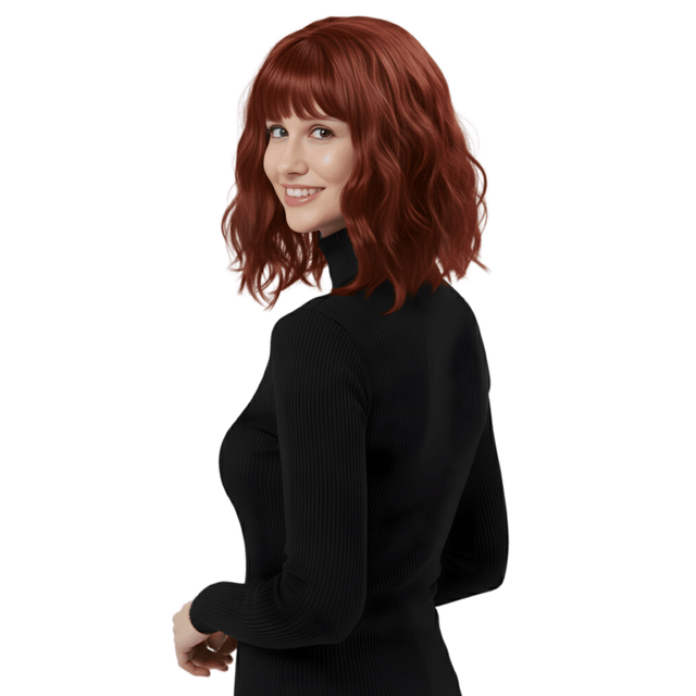 Short Wavy Costume Wig