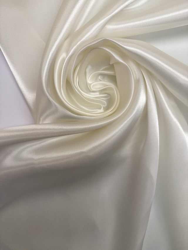 Polyamide Acetate Sateen White