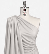 Eco-Friendly Spandex Fleece White Compression Activewear