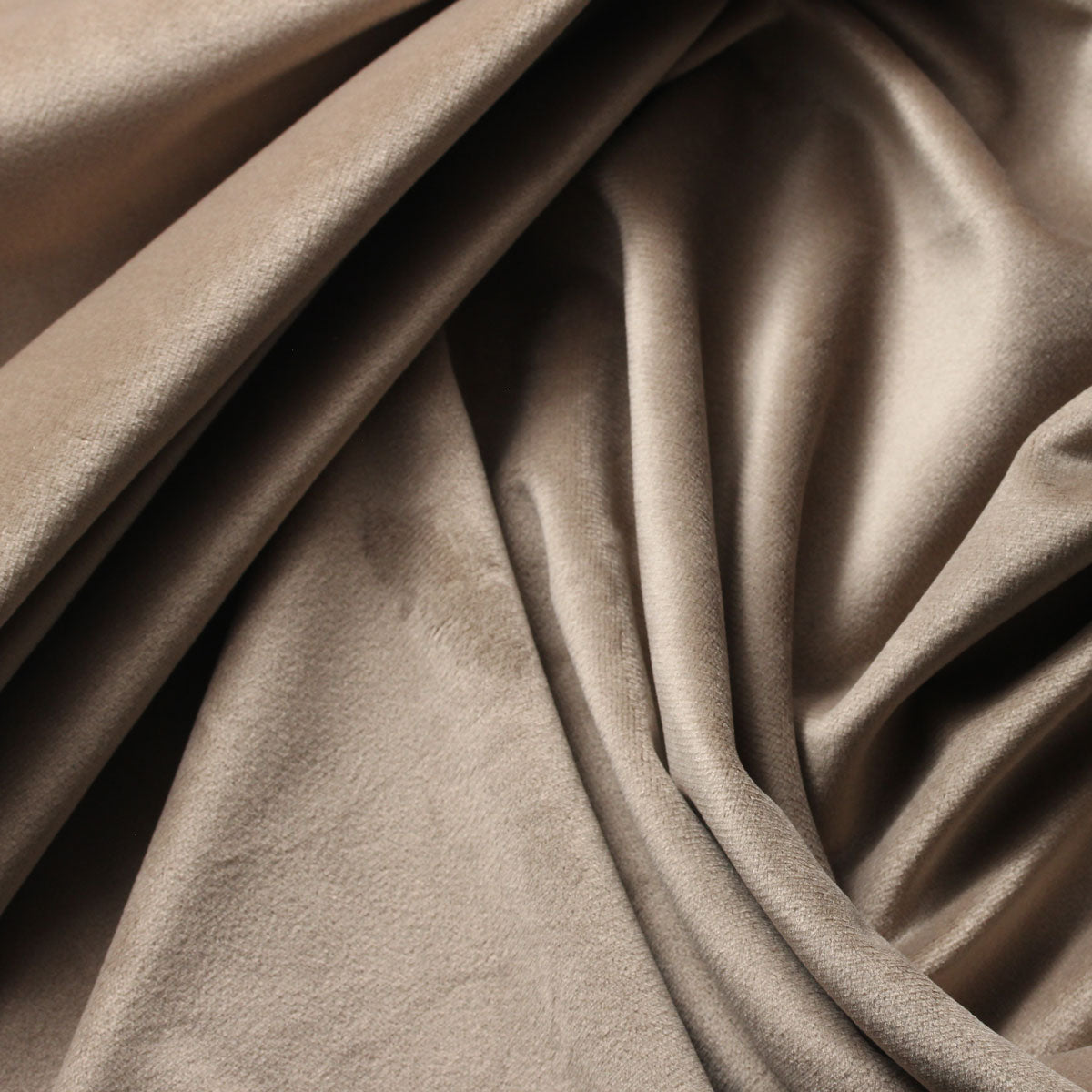 Camden Velvet Polyester Fabric - Solid Color, 60" Width (1 Yard)