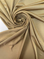 Polyester Elastane Knitted Fabric Beige