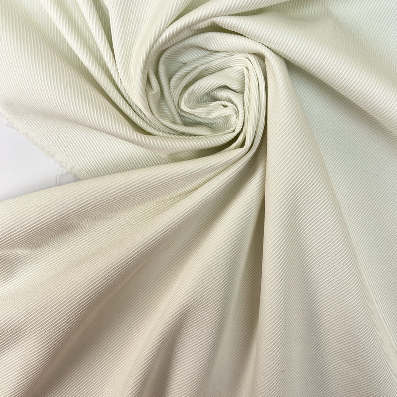 Cotton Polyester Twill White
