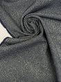 Cotton Lurex Tweed Striped Blue White