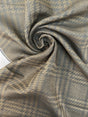 Cotton Viscose Houndstooth Twill Fabric